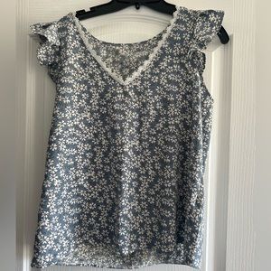 Floral shein blouse